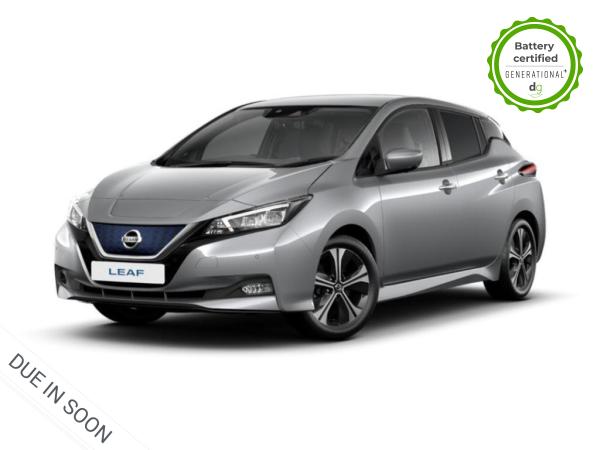 Nissan Leaf 62kWh e+ Tekna Hatchback 5dr Electric Auto (217 ps)