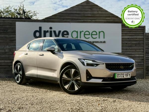 Polestar Polestar 2 Single Motor 78kWh Long Range Fastback 5dr Electric Auto FWD (231 ps)