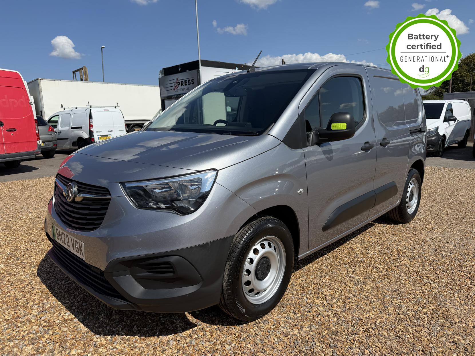 Vauxhall Combo Electric 2300 50kWh Dynamic Panel Van 5dr Electric Auto L1 H1 (7.4kW Charger) (136 ps)