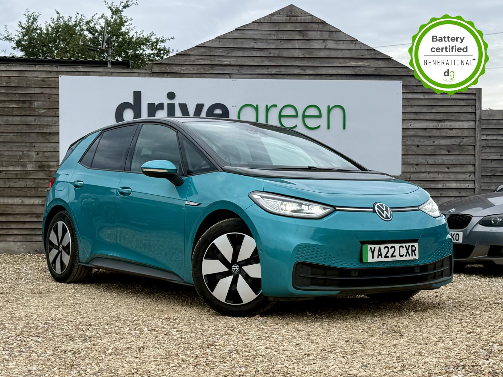 2022 Volkswagen ID.3 Pro 58kWh Family Hatchback 5dr Electric Auto (145 ps)