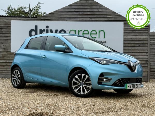 Renault Zoe R135 52kWh GT Line Hatchback 5dr Electric Auto (i, Rapid Charge) (134 bhp)