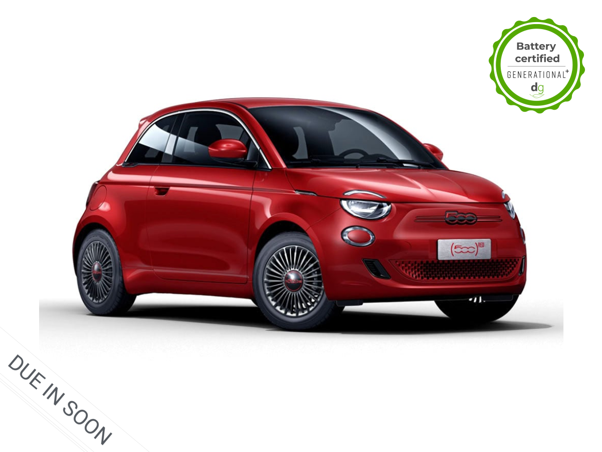 2022 Fiat 500e 42kWh RED Hatchback 3dr Electric Auto (118 ps)