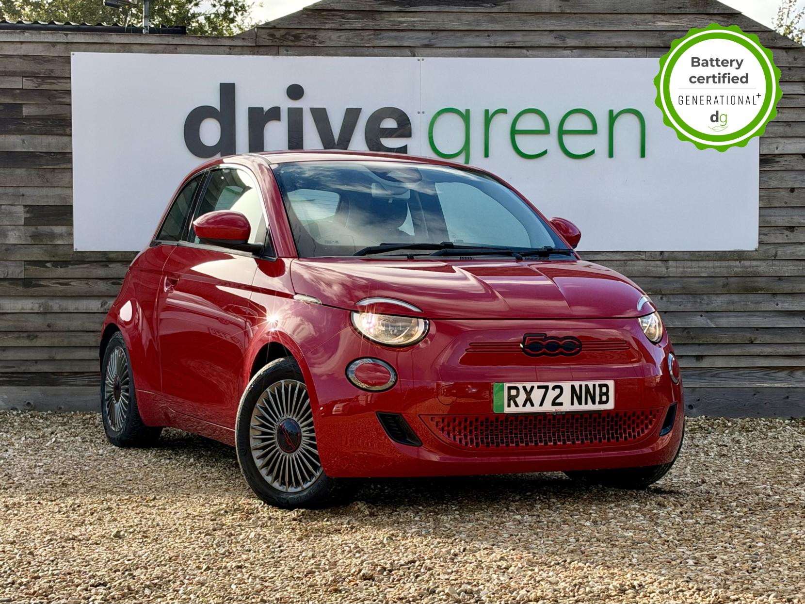 2022 Fiat 500e 42kWh RED Hatchback 3dr Electric Auto (118 ps)
