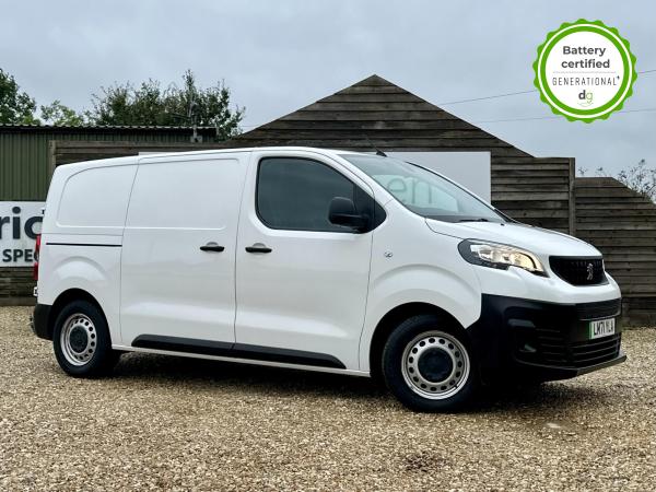 Peugeot e-Expert e 1200 75kWh Professional Standard Panel Van 6dr Electric Auto MWB (136 ps)