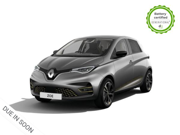 Renault Zoe R135 52kWh GT Line Hatchback 5dr Electric Auto (i, Rapid Charge) (134 bhp)