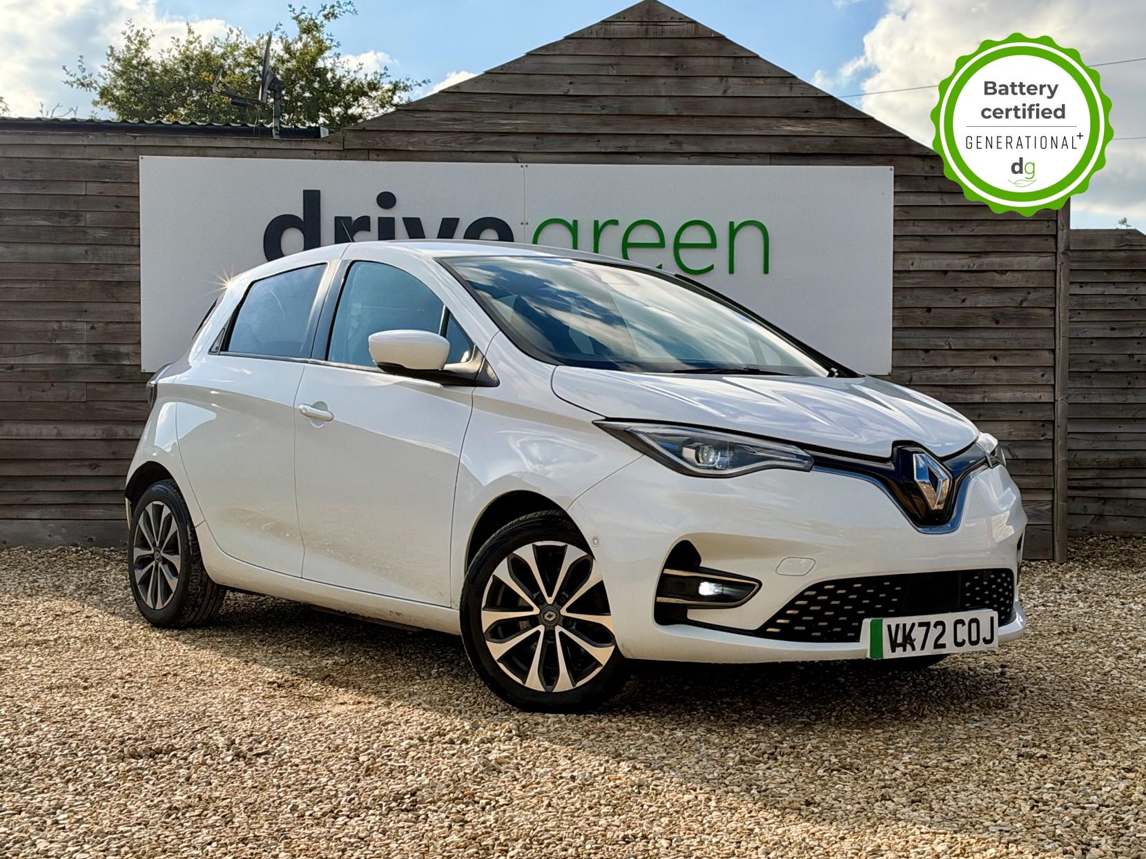 2022 Renault Zoe R135 EV50 52kWh GT Line + Hatchback 5dr Electric Auto (Rapid Charge) (134 bhp)