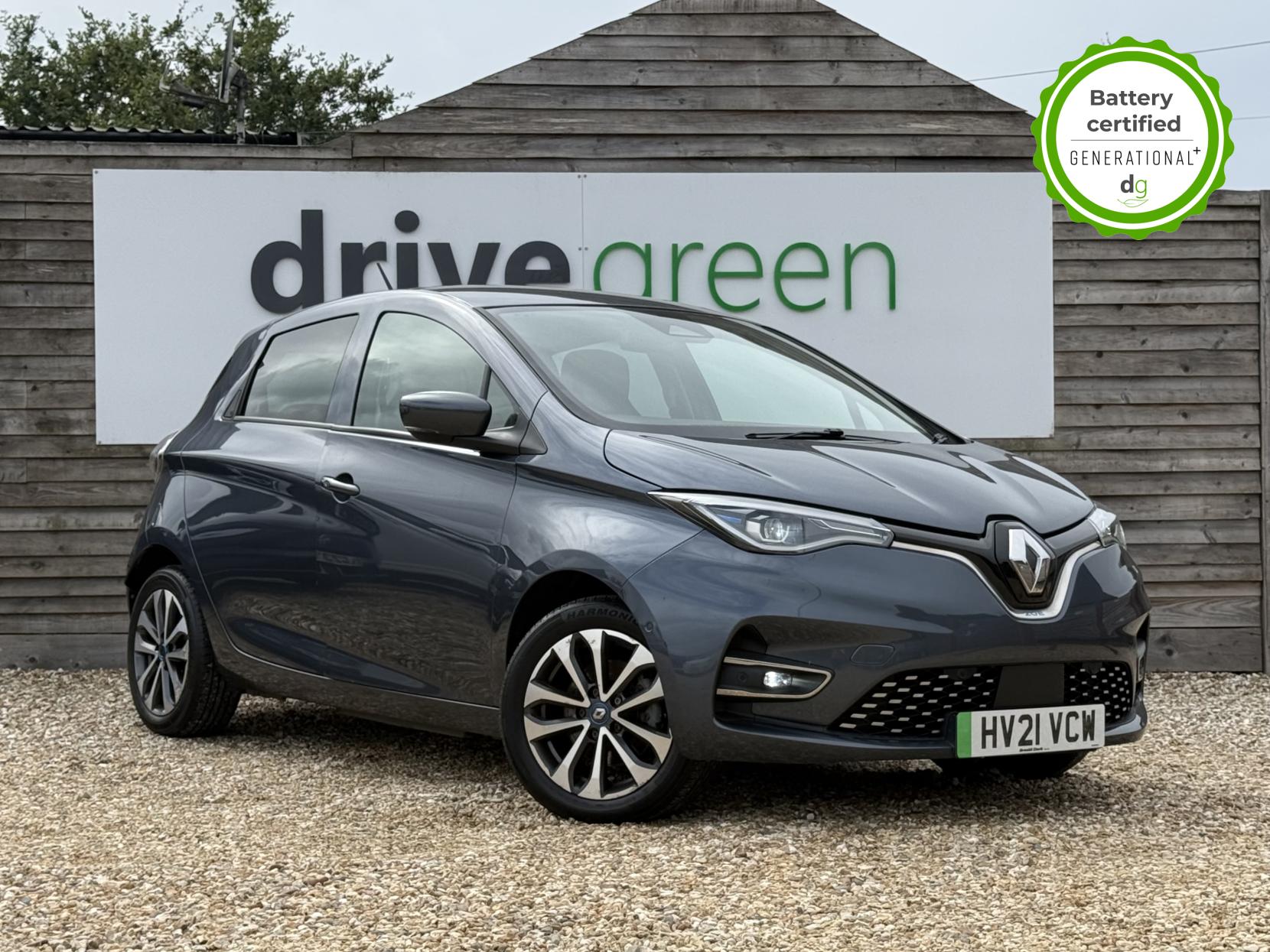 2021 Renault Zoe R135 52kWh GT Line Hatchback 5dr Electric Auto (i, Rapid Charge) (134 bhp)