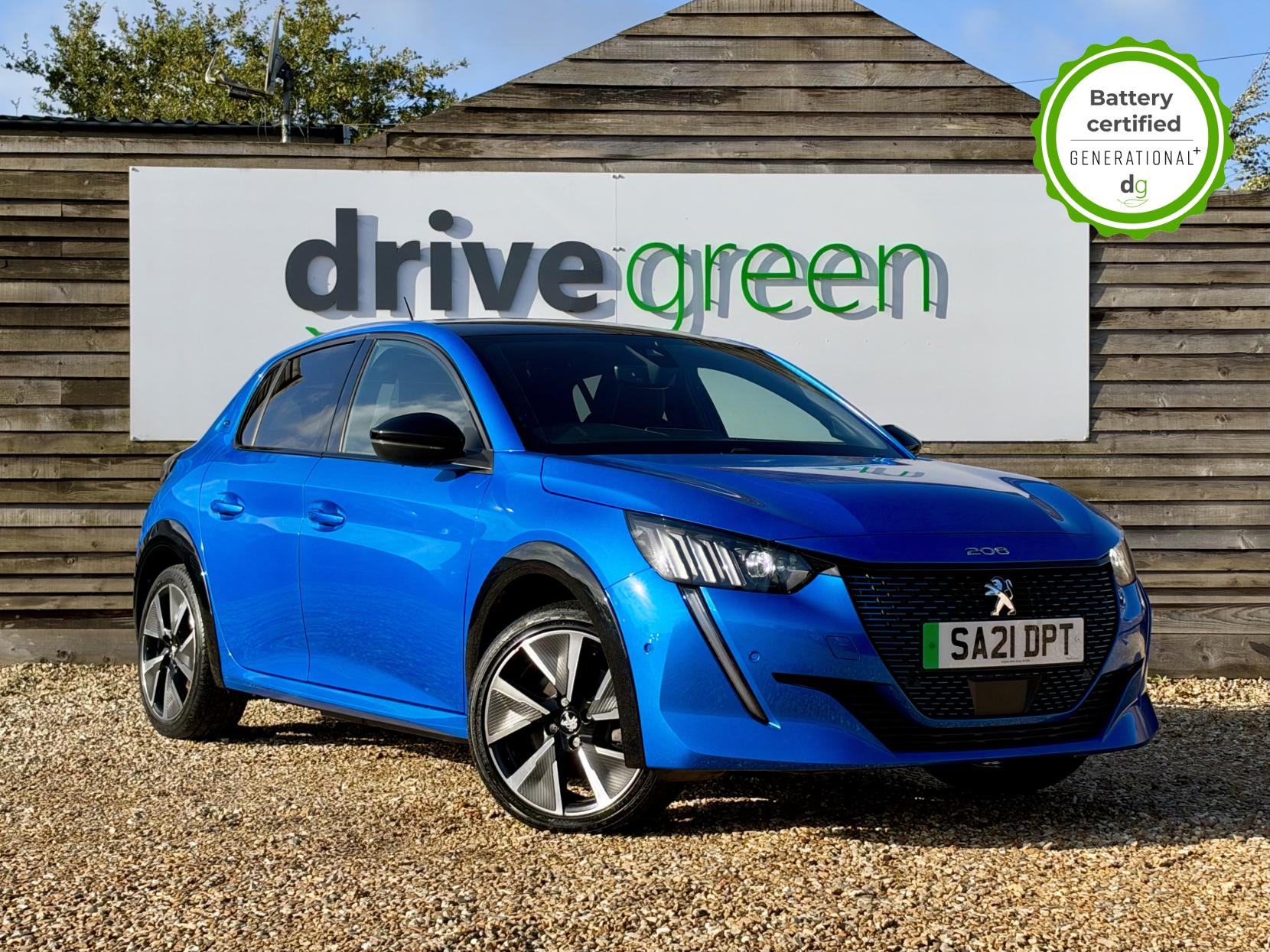2021 Peugeot E-208 50kWh GT Premium Hatchback 5dr Electric Auto (136 ps)