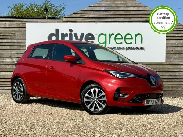 Renault Zoe R135 52kWh GT Line Hatchback 5dr Electric Auto (i, Rapid Charge) (134 bhp)