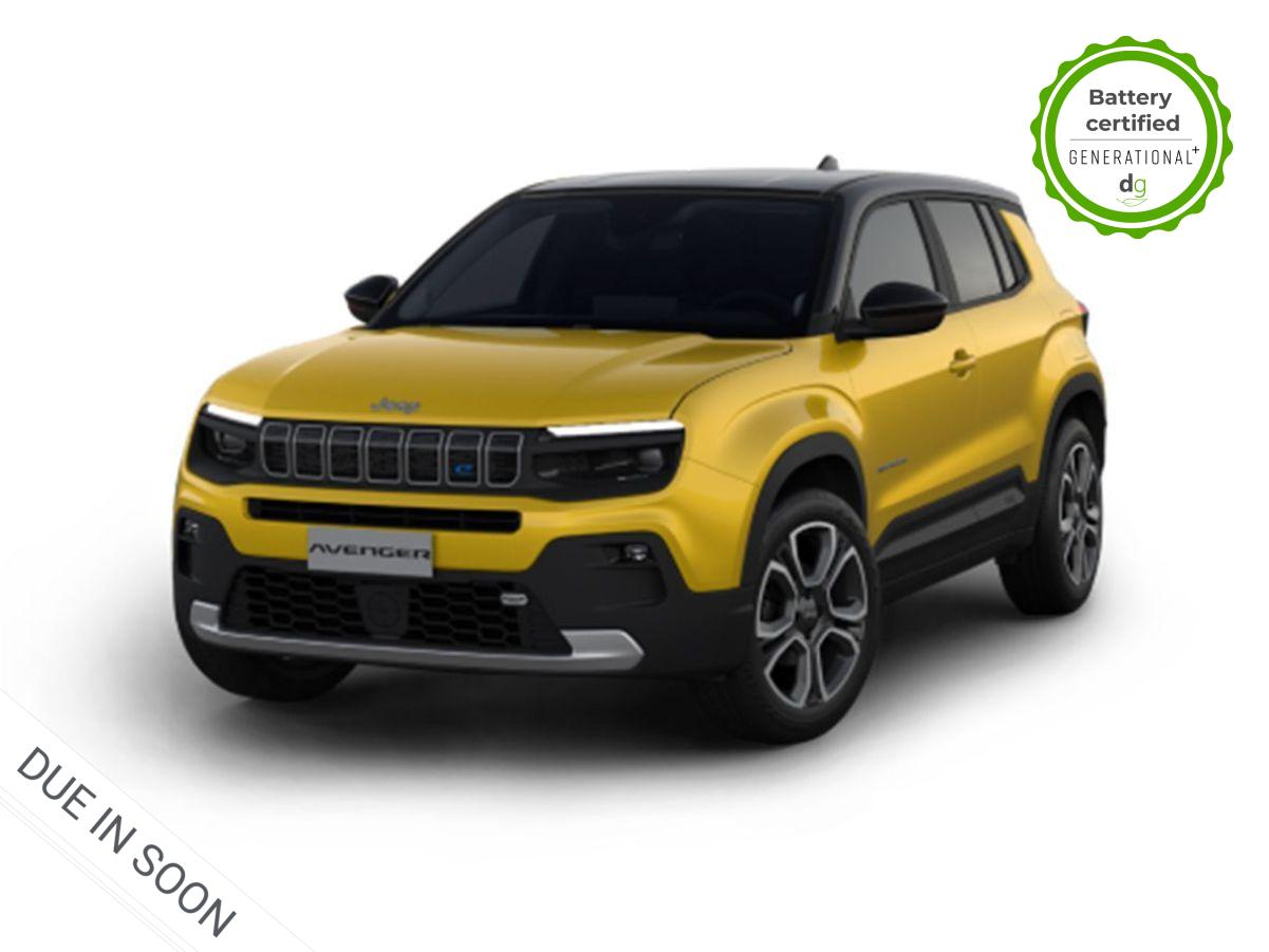 Jeep Avenger 54kWh Altitude SUV 5dr Electric Auto (156 ps)