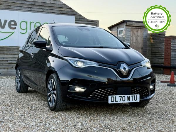 Renault Zoe R135 52kWh GT Line Hatchback 5dr Electric Auto (i, Rapid Charge) (134 bhp)