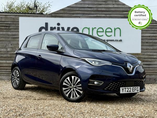 Renault Zoe R135 EV50 52kWh Riviera Hatchback 5dr Electric Auto (Rapid Charge) (134 bhp)