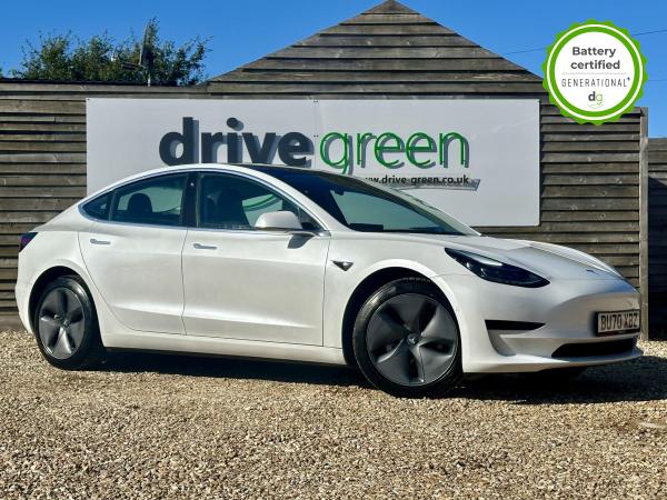 Tesla Model 3 Standard Range Plus Saloon 4dr Electric Auto RWD (241 bhp)