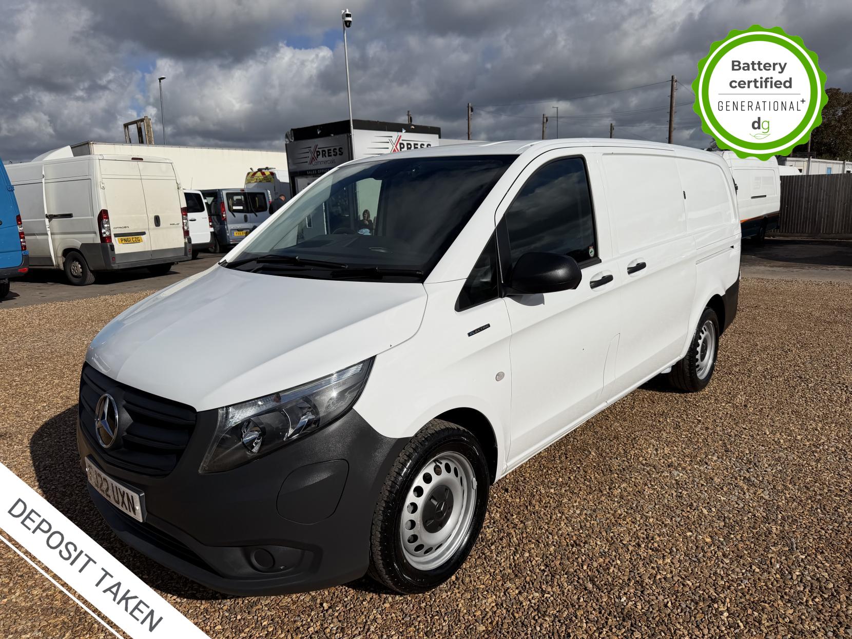 Mercedes-Benz eVito 116 e 66kWh Progressive Panel Van 6dr Electric Auto FWD L2 (LWB) (115 ps)