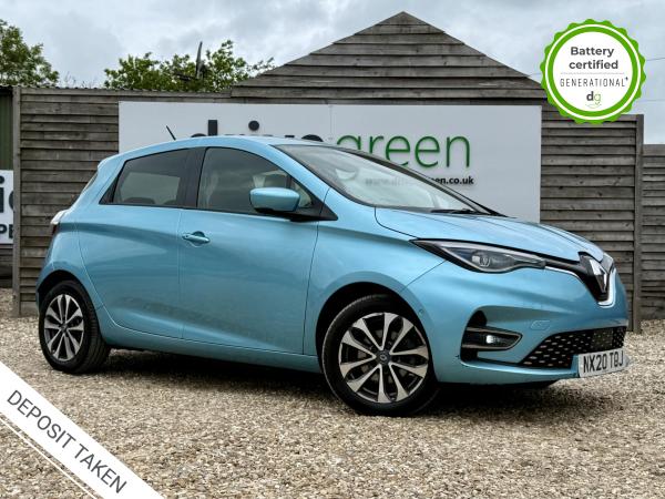Renault Zoe R135 52kWh GT Line Hatchback 5dr Electric Auto (i, Rapid Charge) (134 bhp)