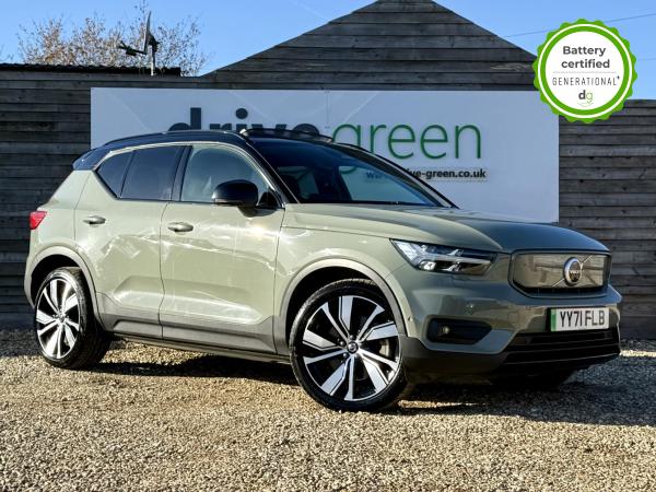 Volvo XC40 Recharge Twin 78kWh Pro SUV 5dr Electric Auto AWD (408 ps)