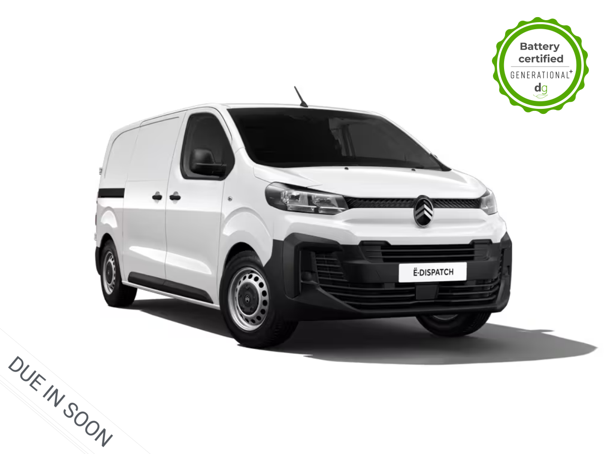2022 Citroen e-Dispatch e 1000 75kWh Enterprise Pro M Panel Van 6dr Electric Auto MWB (7.4kW Charger) (136 ps)