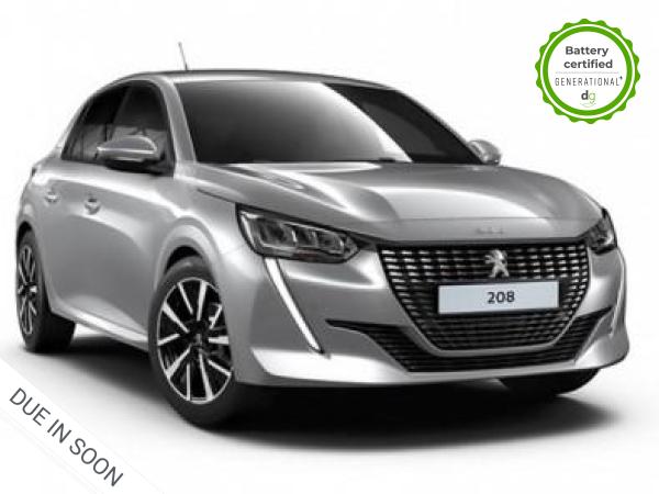 2022 Peugeot E-208 50kWh Allure Premium Hatchback 5dr Electric Auto (7kW Charger) (136 ps)