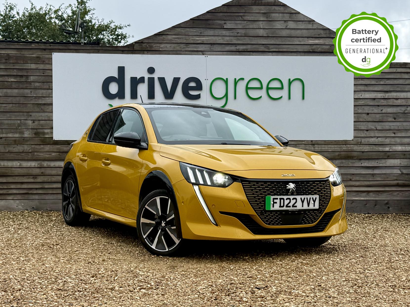 Peugeot E-208 50kWh GT Hatchback 5dr Electric Auto (136 ps)