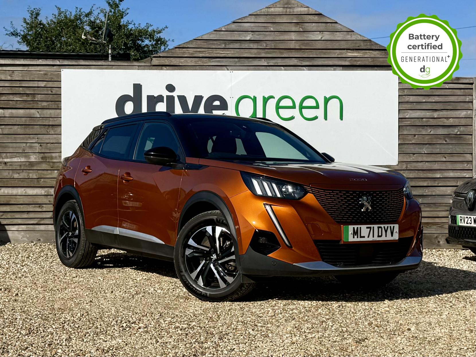 Peugeot E-2008 50kWh GT SUV 5dr Electric Auto (136 ps)