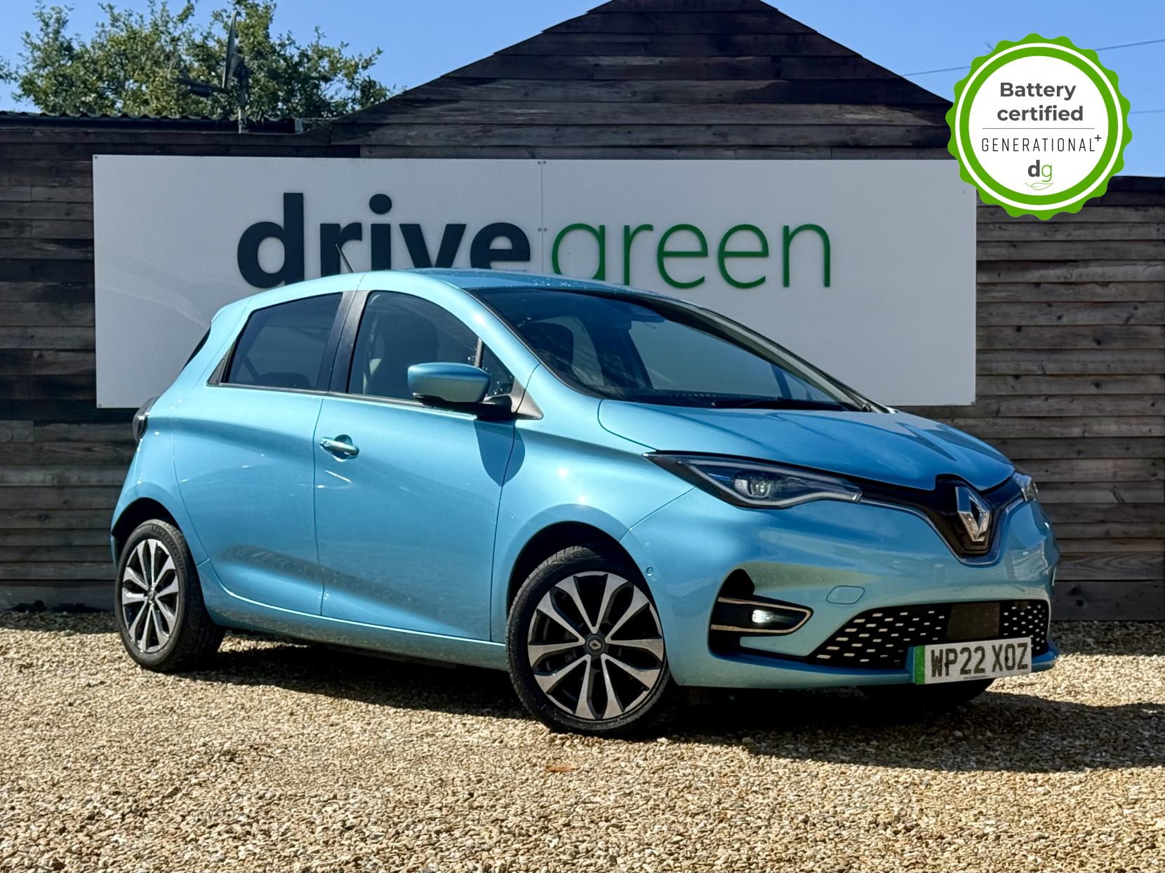 Renault Zoe R135 EV50 52kWh GT Line + Hatchback 5dr Electric Auto (Rapid Charge) (134 bhp)