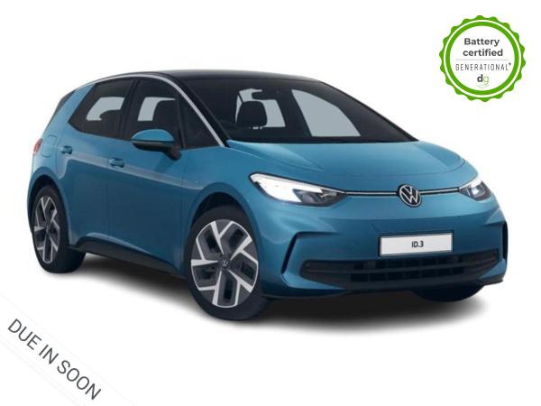 Volkswagen ID.3 Pro Performance 58kWh Life Hatchback 5dr Electric Auto (204 ps)