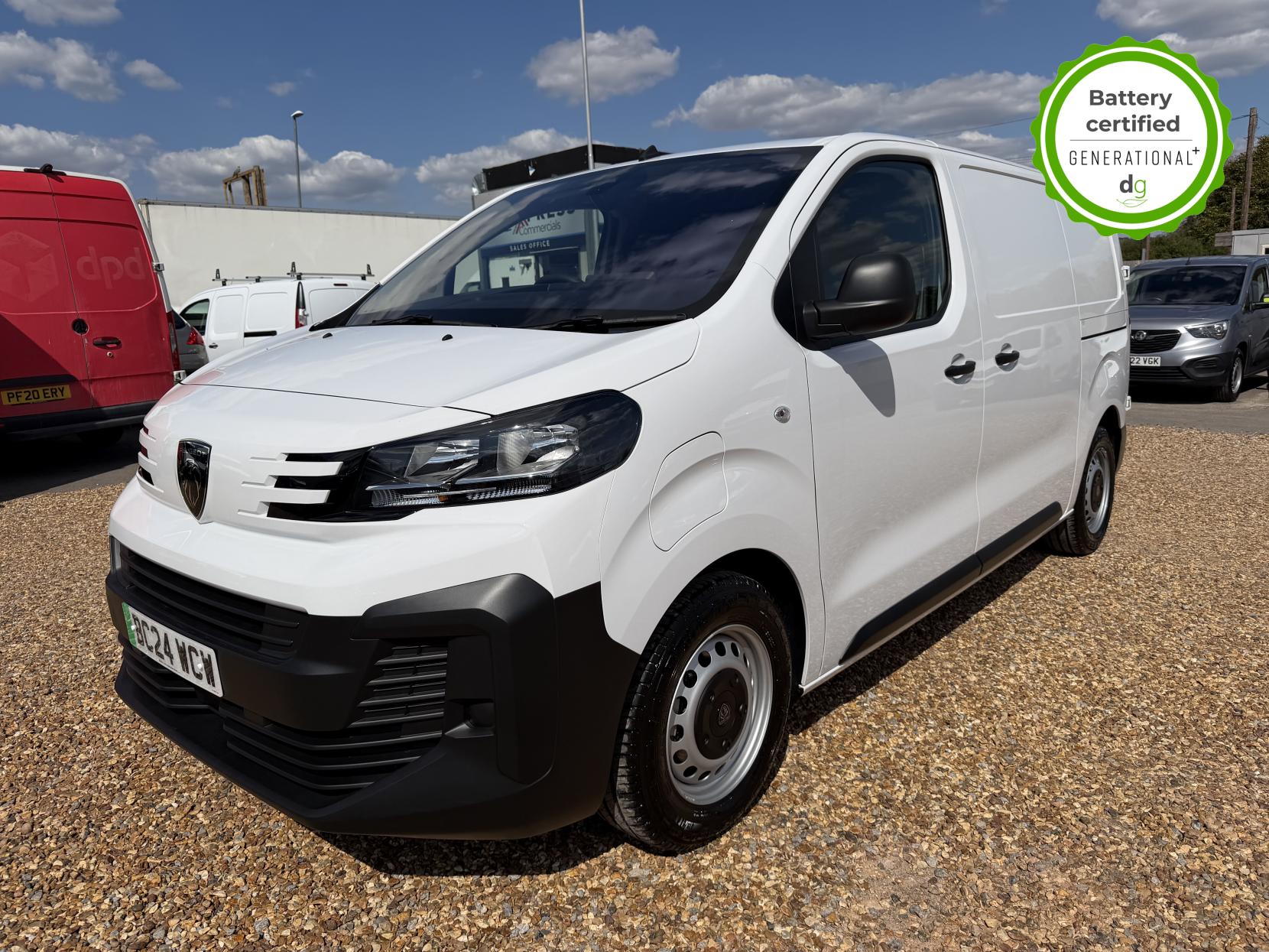 Peugeot e-Expert 75kWh Professional Standard Panel Van 6dr Electric Auto MWB (11kW Charger) (136 ps)