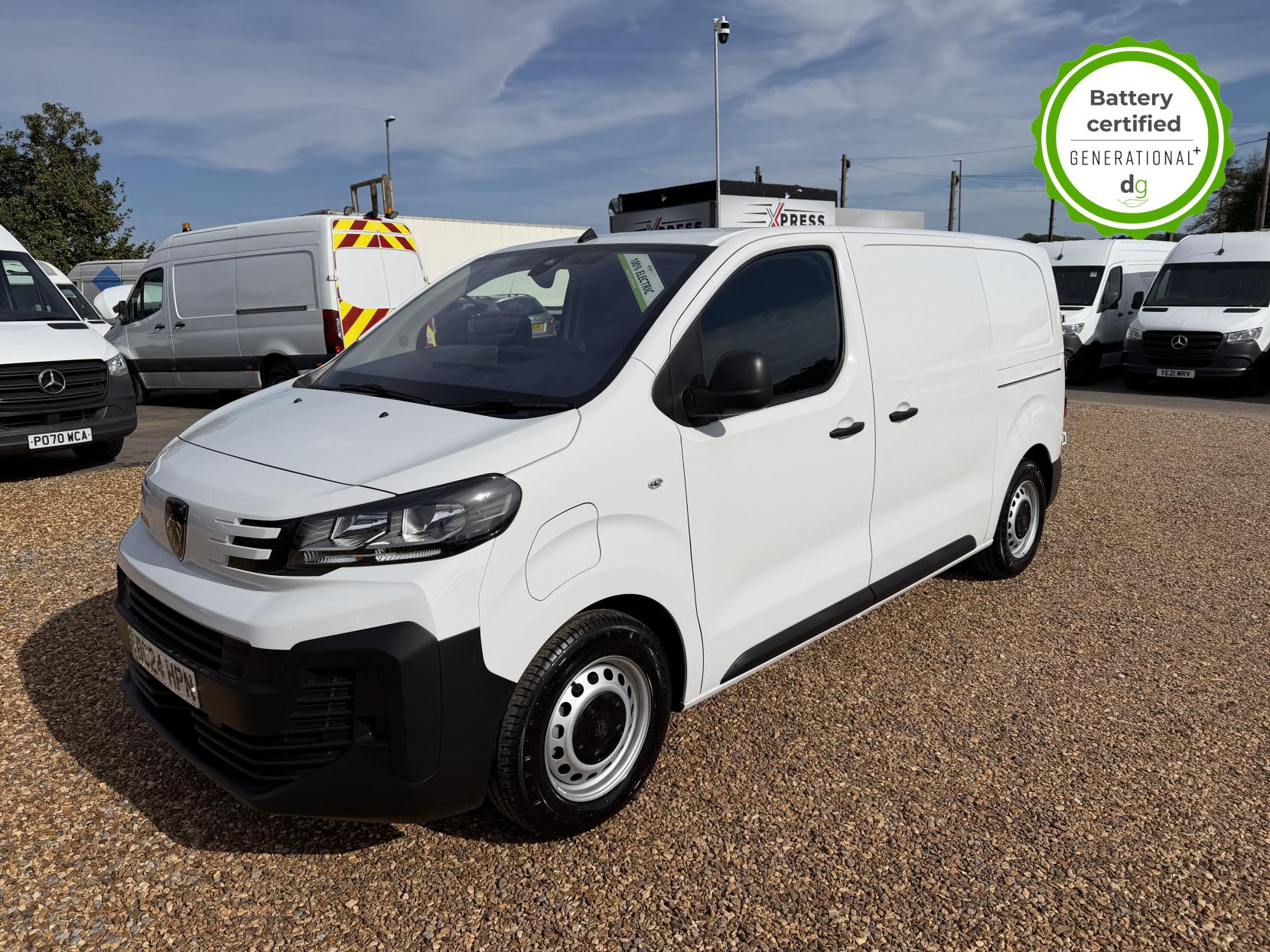 Peugeot e-Expert 75kWh Professional Standard Panel Van 6dr Electric Auto MWB (11kW Charger) (136 ps)