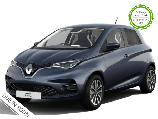 Renault Zoe R135 EV50 52kWh GT Line + Hatchback 5dr Electric Auto (Rapid Charge) (134 bhp)
